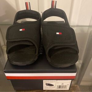 Tommy Hilfiger * sz 7 baby * Black * Sandals